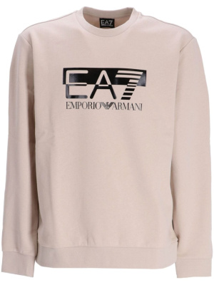 

Visibility crew-neck cotton sweatshirt, Ea7 Emporio Armani Visibility crew-neck cotton sweatshirt