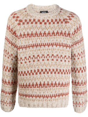 

Crew-neck long-sleeve jumper, A.P.C. Crew-neck long-sleeve jumper