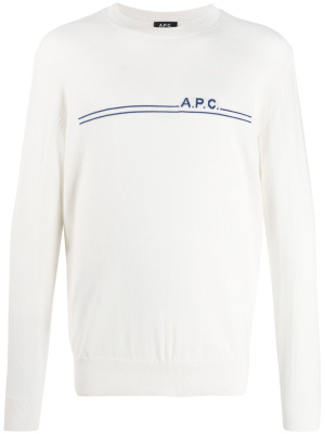 

Logo print jumper, A.P.C. Logo print jumper