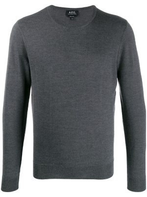 

Slim-fit crew neck pullover, A.P.C. Slim-fit crew neck pullover
