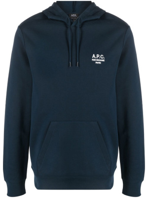 

Marvin logo-print pullover hoodie, A.P.C. Marvin logo-print pullover hoodie