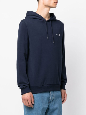 

Item logo-print hoodie, A.P.C. Item logo-print hoodie