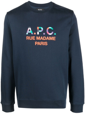 

Achille logo-print sweatshirt, A.P.C. Achille logo-print sweatshirt