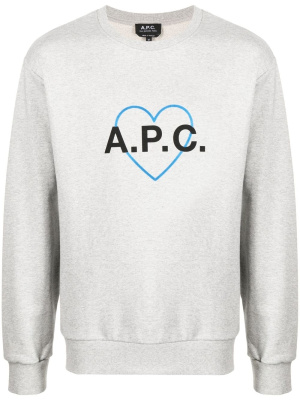 

Jules logo-print sweatshirt, A.P.C. Jules logo-print sweatshirt