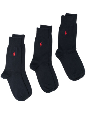 

Logo-embroidered socks, Polo Ralph Lauren Logo-embroidered socks