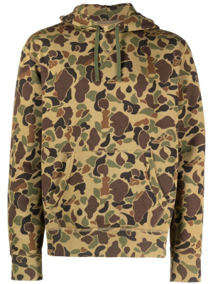 

Camouflage-print drawstring hoodie, Polo Ralph Lauren Camouflage-print drawstring hoodie