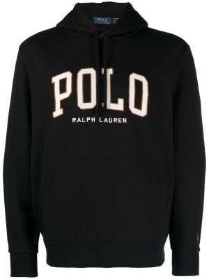

Logo-print cotton hoodie, Polo Ralph Lauren Logo-print cotton hoodie