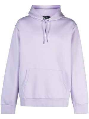 

Embroidered-logo long-sleeve hoodie, Polo Ralph Lauren Embroidered-logo long-sleeve hoodie