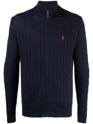 

Cable-knit cotton cardigan, Polo Ralph Lauren Cable-knit cotton cardigan