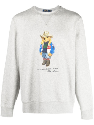 

Polo Bear motif jumper, Polo Ralph Lauren Polo Bear motif jumper
