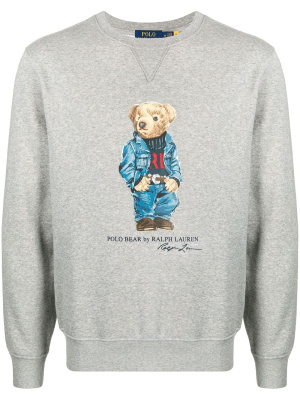 

Denim Polo Bear sweatshirt, Polo Ralph Lauren Denim Polo Bear sweatshirt