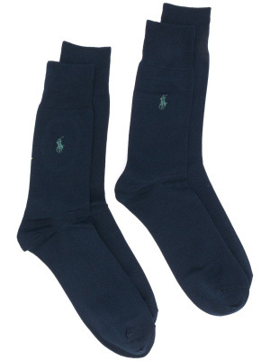 

Pony motif socks, Polo Ralph Lauren Pony motif socks
