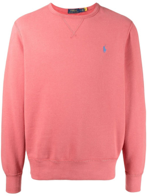 

Embroidered-logo sweatshirt, Polo Ralph Lauren Embroidered-logo sweatshirt