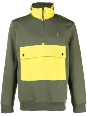 

Polo Pony colour-block pocket sweatshirt, Polo Ralph Lauren Polo Pony colour-block pocket sweatshirt