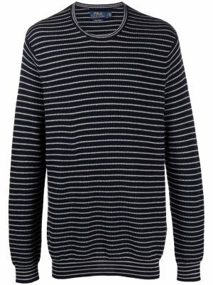 

Striped round neck jumper, Polo Ralph Lauren Striped round neck jumper