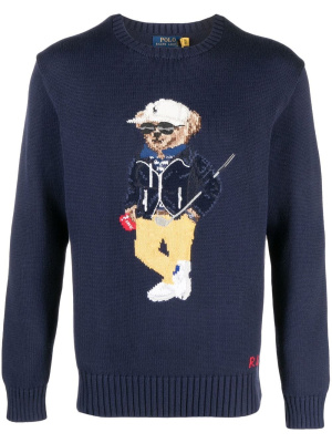 

Teddy Bear knitted jumper, Polo Ralph Lauren Teddy Bear knitted jumper