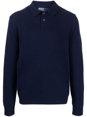 

Long-sleeved cashmere polo shirt, Polo Ralph Lauren Long-sleeved cashmere polo shirt
