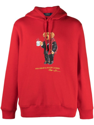 

Polo Bear cotton hoodie, Polo Ralph Lauren Polo Bear cotton hoodie
