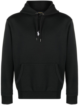 

Embroidered logo drawstring hoodie, Polo Ralph Lauren Embroidered logo drawstring hoodie