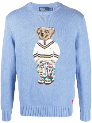 

Polo Bear intarsia jumper, Polo Ralph Lauren Polo Bear intarsia jumper