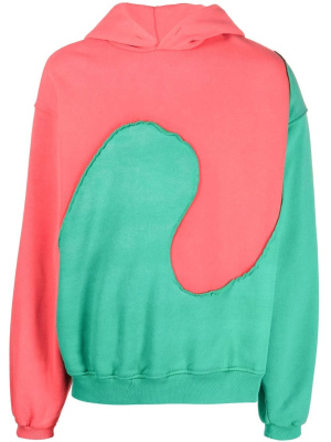 

Waves two-tone hoodie, ERL Waves two-tone hoodie