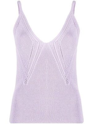 

Ribbed-knit tank top, Jil Sander Ribbed-knit tank top