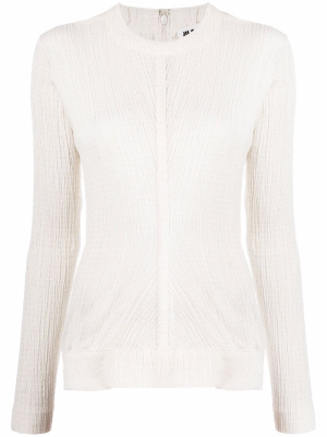 

Ribbed round neck top, Jil Sander Ribbed round neck top