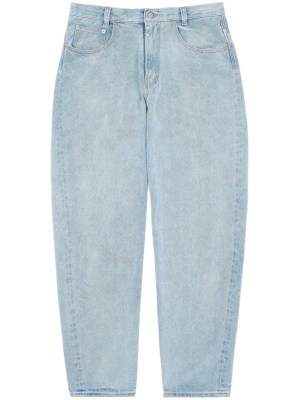 

Logo-patch wide-leg jeans, MM6 Maison Margiela Logo-patch wide-leg jeans
