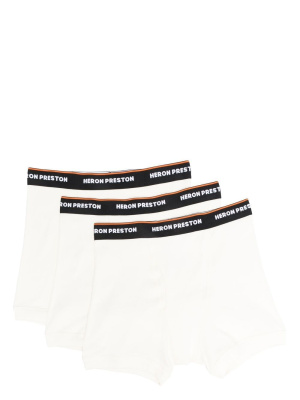 

Logo-tape detail boxers, Heron Preston Logo-tape detail boxers