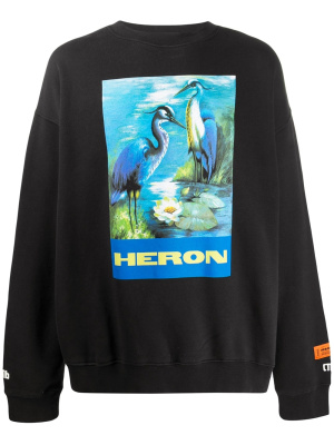 

Graphic print sweatshirt, Heron Preston Graphic print sweatshirt
