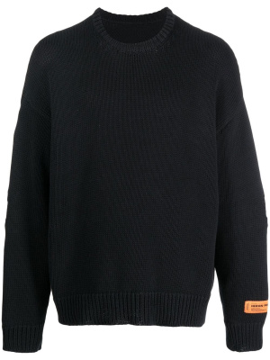 

Crew-neck intarsia jumper, Heron Preston Crew-neck intarsia jumper