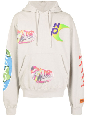 

Logo-print hoodie, Heron Preston Logo-print hoodie