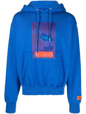 

Censored graphic-print hoodie, Heron Preston Censored graphic-print hoodie