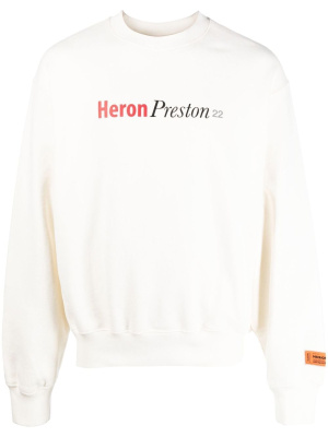

Graphic-print sweatshirt, Heron Preston Graphic-print sweatshirt