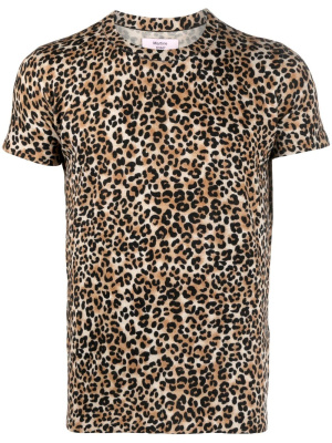 

Leopard-print knit top, Martine Rose Leopard-print knit top