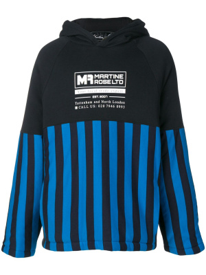 

Contrast panel hoodie, Martine Rose Contrast panel hoodie
