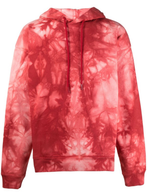 

Tie dye-print hoodie, Martine Rose Tie dye-print hoodie