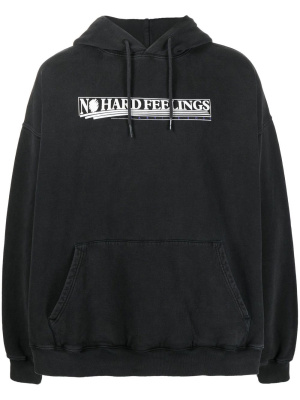 

Graphic-print cotton hoodie, Martine Rose Graphic-print cotton hoodie