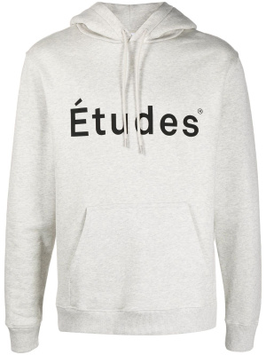 

Logo-print hoodie, Etudes Logo-print hoodie