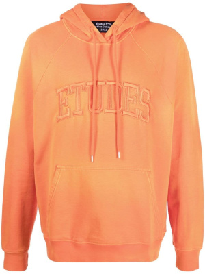 

Racing logo-embroidered hoodie, Etudes Racing logo-embroidered hoodie