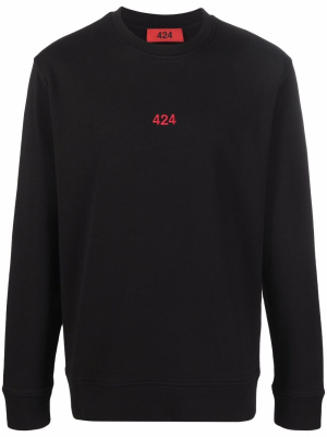 

Logo crew neck sweatshirt, 424 Logo crew neck sweatshirt