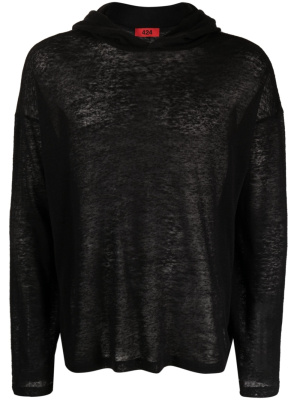 

Mesh long-sleeve hoodie, 424 Mesh long-sleeve hoodie
