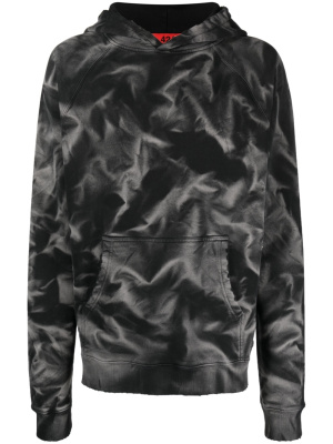 

Tie-dye cotton hoodie, 424 Tie-dye cotton hoodie