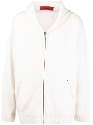 

Zip-up wool-blend hoodie, 424 Zip-up wool-blend hoodie