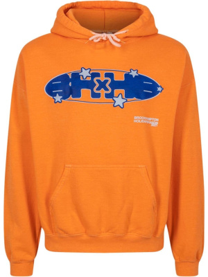 

Holiday logo-embroidered hoodie, Brockhampton Holiday logo-embroidered hoodie
