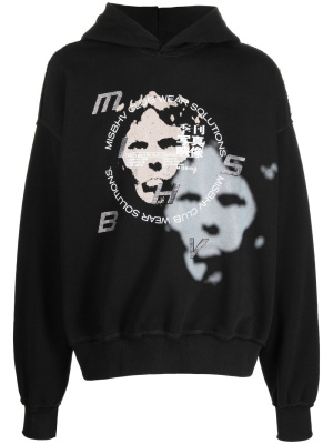 

Graphic-print hoodie, MISBHV Graphic-print hoodie