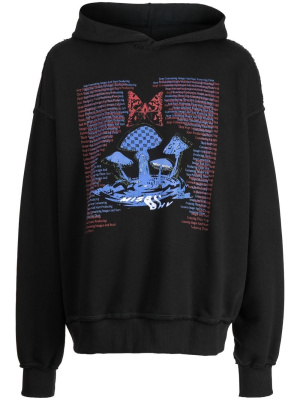 

Graphic-print oversize hoodie, MISBHV Graphic-print oversize hoodie