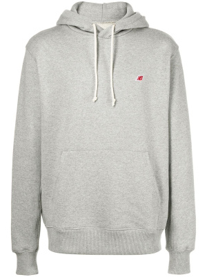 

Embroidered-logo hoodie, New Balance Embroidered-logo hoodie