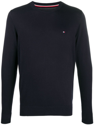 

Embroidered logo jumper, Tommy Hilfiger Embroidered logo jumper