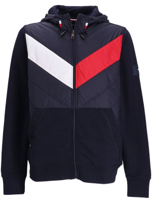 

Chevron-print zip-up hoodie, Tommy Hilfiger Chevron-print zip-up hoodie